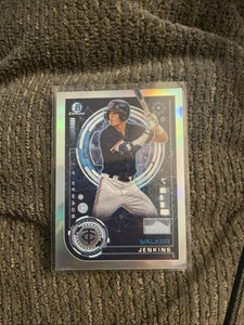 2024 Bowman Chrome Bowman AI #BAI-10 Walker Jenkins - Minnesota Twins - Picture 1 of 1