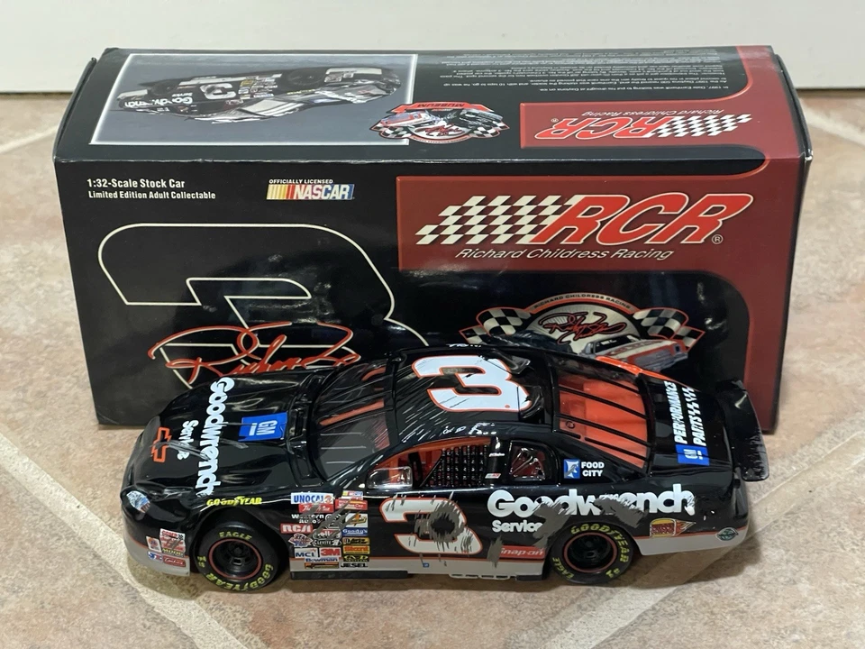 Dale Earnhardt Goodwrench Daytona 500 1997 coche de choque versión de carreras acción 1/32 Foto 1 de 4