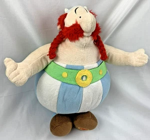 Obelix Plush Stuffed Animal Doll Asterix Parc Theme Park Figure Stuffed Animal 40cm - Picture 1 of 9