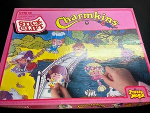 Vtg Charmkins Colorforms Stick N Lift 1983 Hasbro 80's Presto Magix RARE W11 - Picture 1 of 17