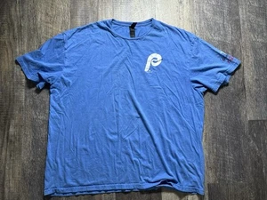 Philadelphia Phillies Retro blau puderblau T-Shirt Größe Herren 2XL - Bild 1 von 7