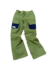 The North Face Slashback Cargo Snow Pants MENS Small PRE-OWNED Green/Black - Picture 1 of 7