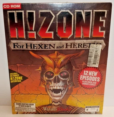 H!ZONE for Hexen and Heretic, Magic &Mayhem for Heretic (PC, 1996) NEW Sealed - Image 1 of 4