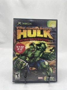 Xbox The Incredible Hulk Ultimate Destruction Game w/ Case and Manual - Picture 1 of 4