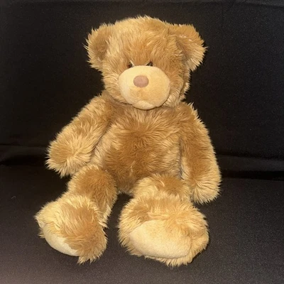 Oso de peluche marrón vintage RARO muestra de Gund Foto 1 de 4