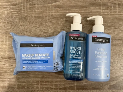 Neutrogena Fresh Foaming Cleanser /Make Up Remover /Hydro Boost - Image 1 of 2