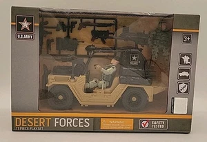 Offiziell lizenziertes U.S. Army Desert Forces 11-teiliges Spielset - US Army offizielles Spielzeug - Bild 1 von 6
