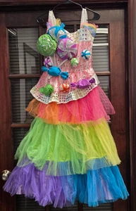 SWEET TREATS CANDY PRINCESS COSTUME - CHASING FIREFLIES - SIZE 16 - Picture 1 of 6