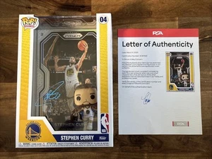 Stephen Curry Signed Autographed Funko Pop #04 PSA/DNA Authentic - Picture 1 of 10
