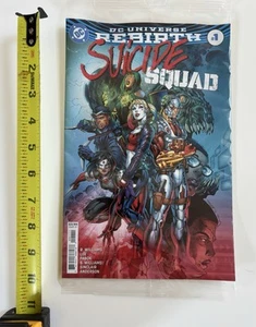 Neu DC Universe Rebirth Suicide Squad #1 Cello verpackt Comic Buch ungeöffnet - Bild 1 von 3