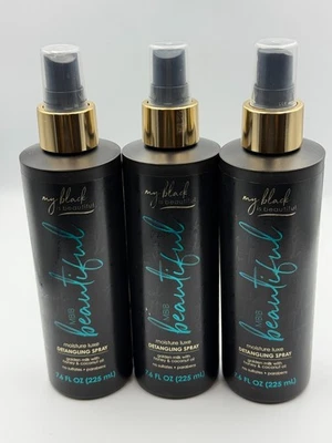 3 PACK My Black is Beautiful Moisture Luxe Detangling Hairspray 7.6oz NEW - Image 1 of 4