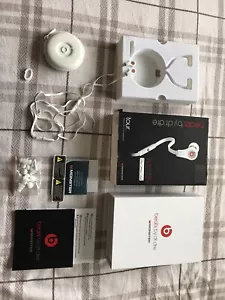 Genuine Beats By Dr. Dre Monster Tour White In- Ear Headphones - Picture 1 of 17