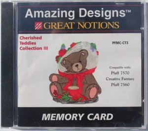 Amazing Designs GREAT NOTIONS Cherished Teddies Collection 3 PFMC-CT3 - Picture 1 of 3