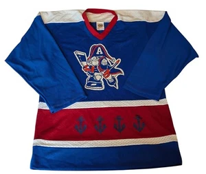 Vintage Milwaukee Admirals IHL Authentic Hockey Jersey Nor-Tex Adult LARGE - Picture 1 of 12