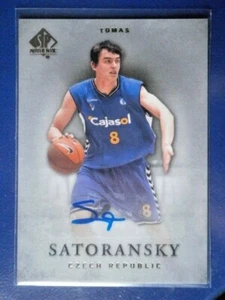 TOMAS SATORANSKY  #48  ( ROOKIE ) AUTOGRAPH  2012 /13 SPA  UPPER DECK EDITION - Picture 1 of 2