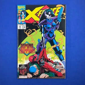 X-Force (Vol.1) #23 Domino vs Deadpool Marvel X-Men Comics 1993 Greg Capullo Art - Foto 1 di 3