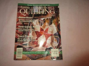 VTG. 1993 DEC. AMERICAN PATCHWORK & QUILTING-BETTER HOMES & GARDENS-Pgs.30GD-FS - Picture 1 of 4