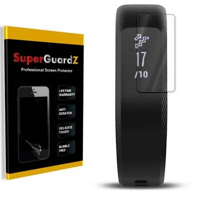 SuperGuardZ 透明全罩屏幕保护膜 适用于佳明 VivoSmart 3 — 第 1/4 张图片