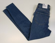 OLD NAVY Women's Medium Wash Jeans Size 2 Rockstar Super Skinny 360 Stretch NWT