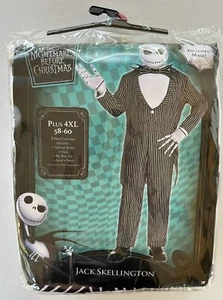 Jack Skellington Pesadilla antes de Navidad Disfraz y Máscara Disfraz Adulto 4XL Nuevo - Imagen 1 de 6