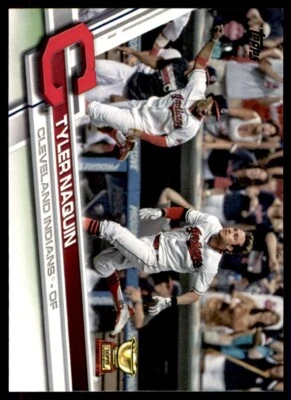 2017 TOPPS #203 TYLER NAQUIN CLEVELAND INDIANS - Image 1 of 2