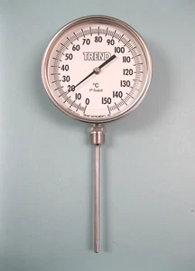 NUEVO 1/2" NPT Trend Instruments CR5106D Termómetro 0-150 °C 5 1/2" Vástago G13 - Imagen 1 de 3