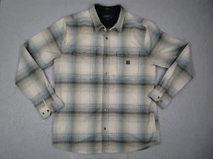 Roark Jacket Mens Large Classic Fit Snap Front Shacket Wool Blend Hike Travel - Picture 1 of 8
