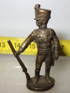 SOLDATEN PREUSSEN 1978 METALLFIGUR MESSING GEBRÄUNT KINDER - Bild 1 von 1