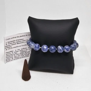 PULSERA CUARZO LAPISLAZULI / QUARTZ BRACELET PROTECCION ABRE CAMINOS SUERTE AMOR - Picture 1 of 3