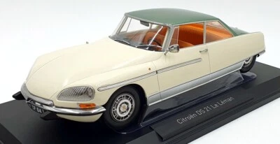 Norev 1/18 scale Diecast 181751 - 1968 Citroen DS 21 Le Leman Ivory / Met. Green - Image 1 of 4