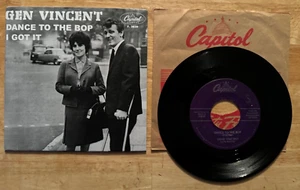 45 7" SP GENE VINCENT CAPITOL 3839 DANCE TO THE BOP - Picture 1 of 2