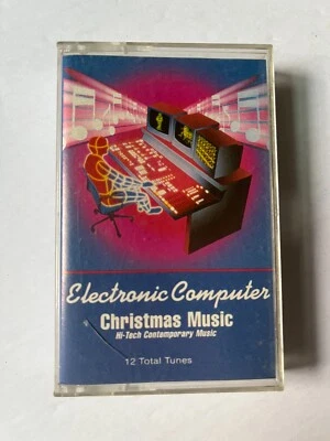 Electronic Computer Christmas Music Cassette Tape 12 Tunes PLAY TESTED! - Image 1 of 4
