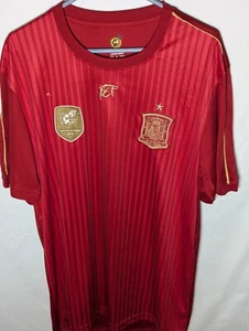 Spain National Team Soccer Jersey 2010 Campeones Men's Size XL - Picture 1 of 6