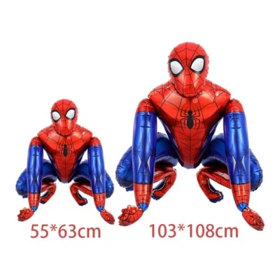 Large 3D Spiderman Balloon Giant Spiderman Party Balloon Decoration Premium - image 1 of 4