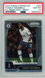PSA 10 Tanguy Ndombele // 2019 Panini Chronicles / Premier League prizm UPDT #33 - Imagen 1 de 2
