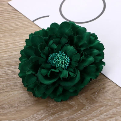 Big Artificial Flower Hairpins Wedding Bridal Floral Hair Clip Handmade Fashion - Image 1 of 4