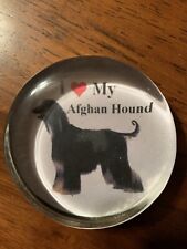 Afghan hound paperweight