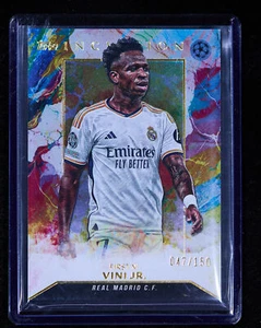 Vini Jr 2023-24 Topps Inception UEFA First XI Rainbow Foil 047/150 [dbP91 - Bild 1 von 2