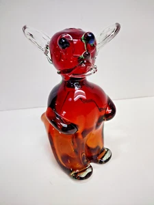 1969 Drioli Murano Italien Glas Cordial Flasche ~ Maus - Bild 1 von 4