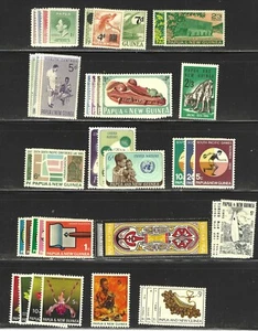COLECCIÓN DE ESTAMPILLAS PAPUA NG #118...650 -- (57) JUEGOS COMP + 2 SS -- 1937 -- COMO NUEVO - Imagen 1 de 6