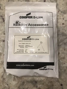 B-Line BKYT18-063-80K KWIKWIRE ACCESSORY, TOGGLE STYLE Y TYPE (Box of 10) - Picture 1 of 4