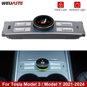 Car LCD Intelligent Expansion Dock Type-C USB Fit For Tesla Model 3 / Y 2021-24 - Picture 1 of 12