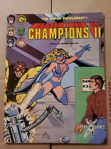 CHAMPIONS 2 II SUPER HERO ROLE PLAYING GAME SUPER SUPPLEMENT HERO GAMES RPG 1982