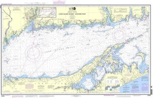 NOAA Nautical Chart 12354 Long Island Sound East Paper Marine Navigation Map - Picture 1 of 1