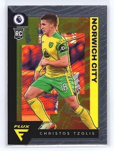 2021 PANINI CHRONICLES CHRISTOS TZOLIS #288 FLUX RC NORWICH - Picture 1 of 2