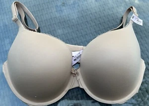 Victoria's Secret Push-up-BH perfekter Form gepolstert volle Abdeckung nude 36DD neu mit Etikett - Bild 1 von 5