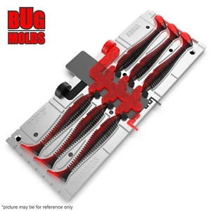 Cebo Hágalo Usted Mismo Pesca Molde Plástico Suave Cebos Señuelo Plastisol Bass 2 Puertos SwingImpactFat - Imagen 1 de 4