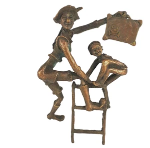 Bronze Clown von Brigitte van den Houdt für Cliniclowns DaVinci Art and Craft - Bild 1 von 6