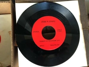 45 RPM 7" Vinyl Records Singles Wildwood Flower Turkey in the Straw 100s MINT! - Picture 1 of 9