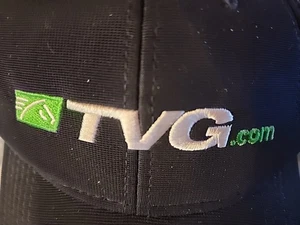 TVG Horse Racing Hat NEW Black Strapback Embroidered Logo Cap NHC PLAYER PREMIUM - Picture 1 of 11